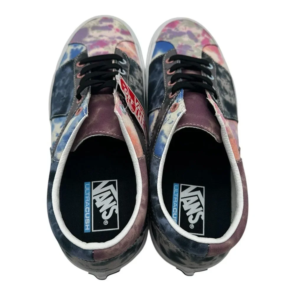 Vans Bold Ni Mix‎ Shoes Womens 8 Mixed Tie Dye Colorful Sneakers VN0A7TNKAXJ